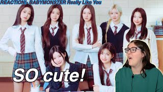 BABYMONSTER- Really Like You M/V REACTION!