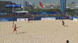Kyrgyz Republic 2-11 Lebanon | 2019 AFC Beach Soccer Championship | Lebanon’s Goals screenshot 5