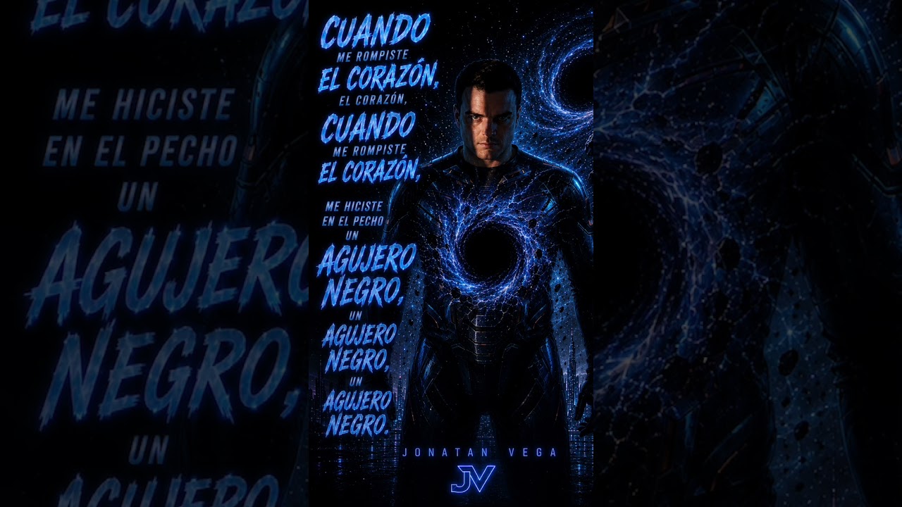 ⤴️🖤Me hiciste en el Pecho Un Agujero Negro♾️⬆️✨#poplatino #scifimusic #musicapop