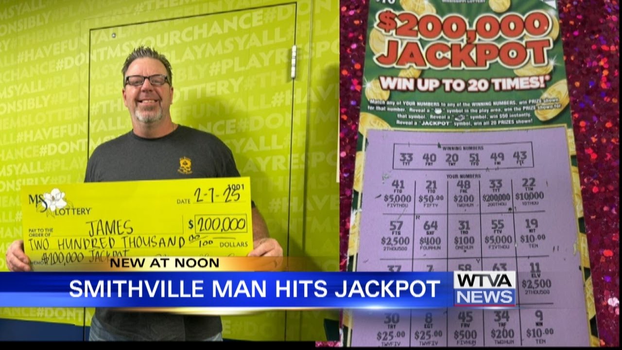 Smithville man wins $200,000 on scratch-off ticket