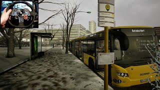 The Bus | Berlin | Scania Citywide | Logitech G29 Gameplay screenshot 1