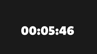 5 Minute 46 Second Timer - (346/36,000)