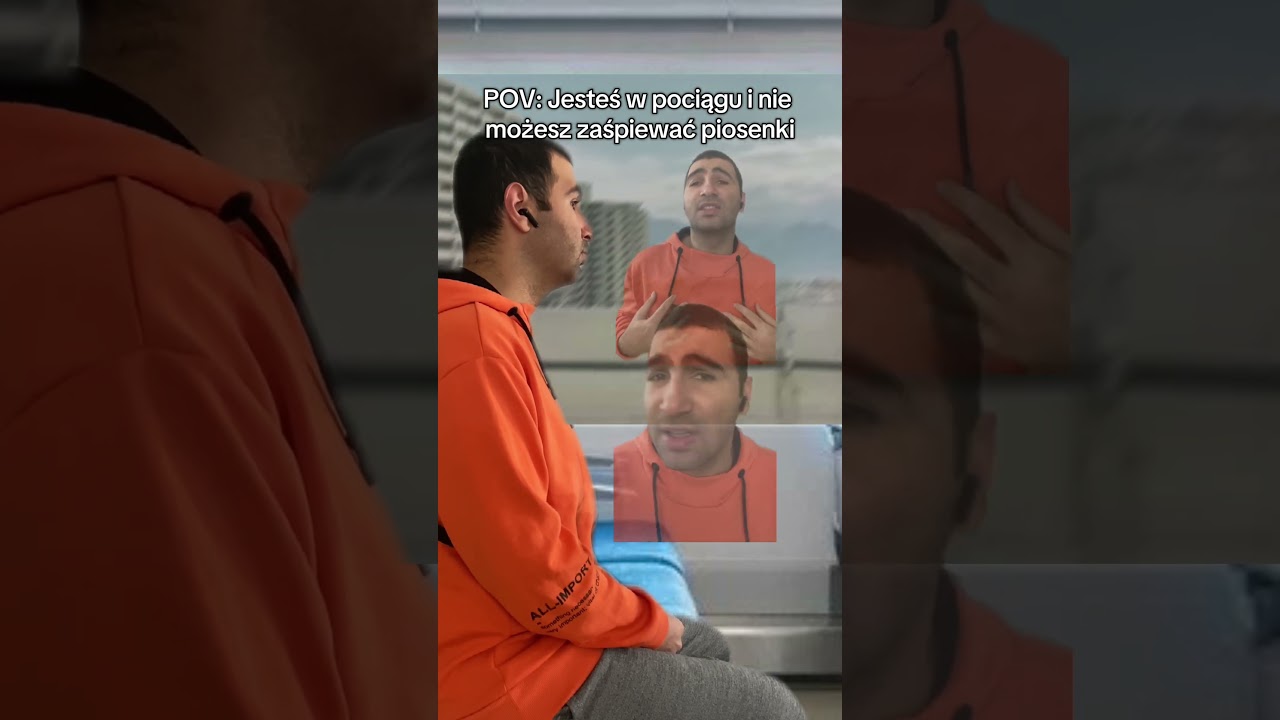 Kiedy wchodzi Sanah - Szampan, a ty jesteś w pociągu... 👻🍾 #shorts