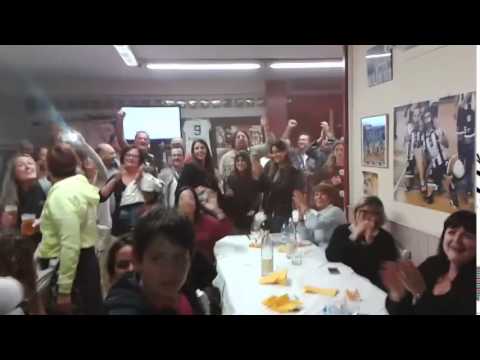 Els jugadors del CGC Viareggio celebren la victòria davant el Forte dei Marmi
