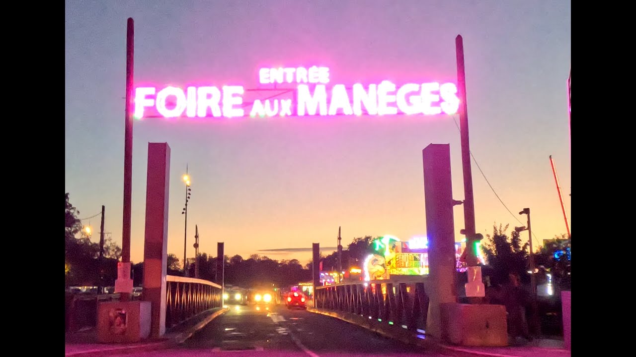 La Foire aux Manèges de Lille le 25  08 2024 le soir 1/2