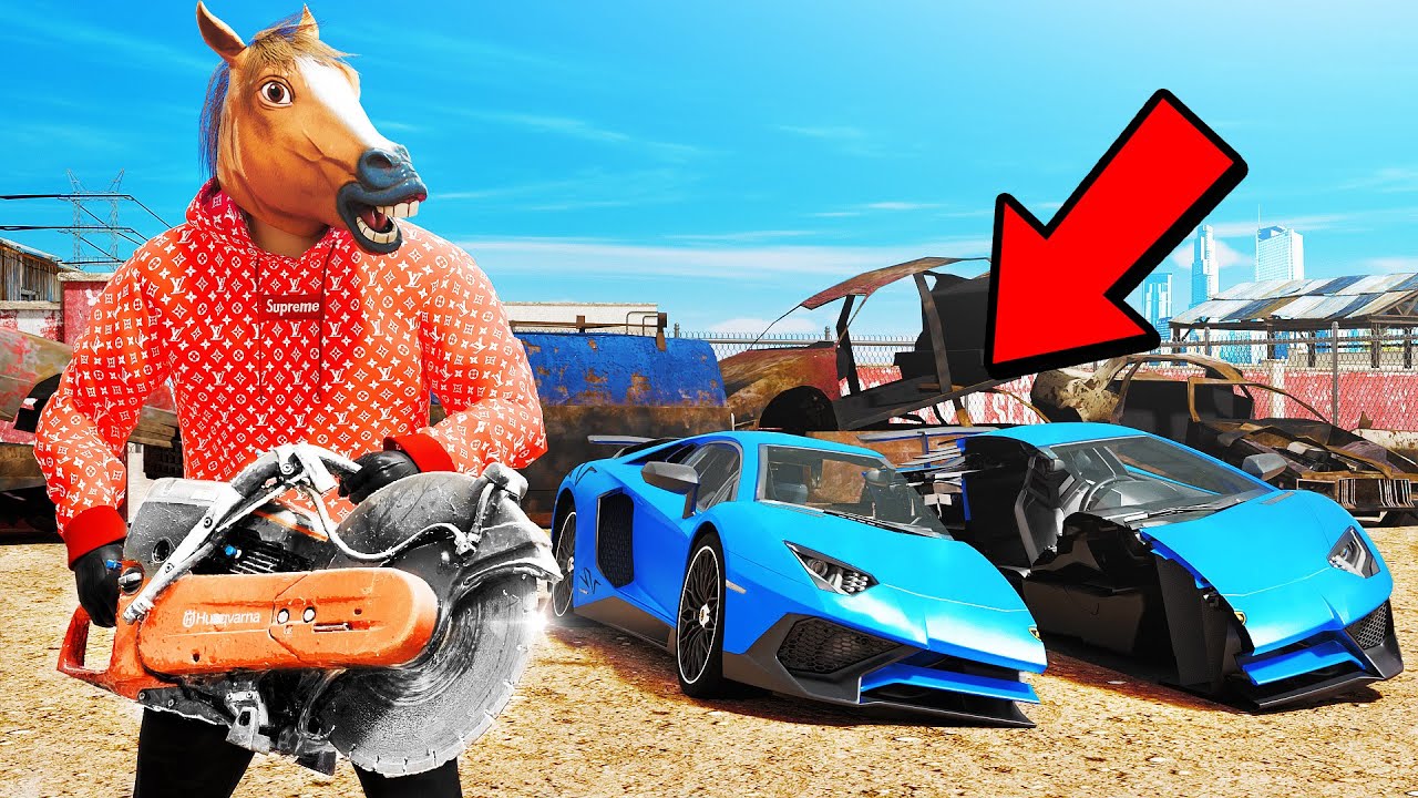 Stealing Cars Then Chopping Them For Profit In GTA 5 RP