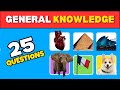 25 Basic General Knowledge Questions 🧠