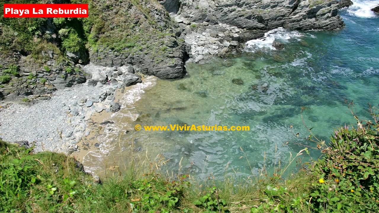 Playas Asturias: Playa La Reburdia