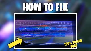 Fix Can't Play Competitive Mode in Rocket League (Must Complete New