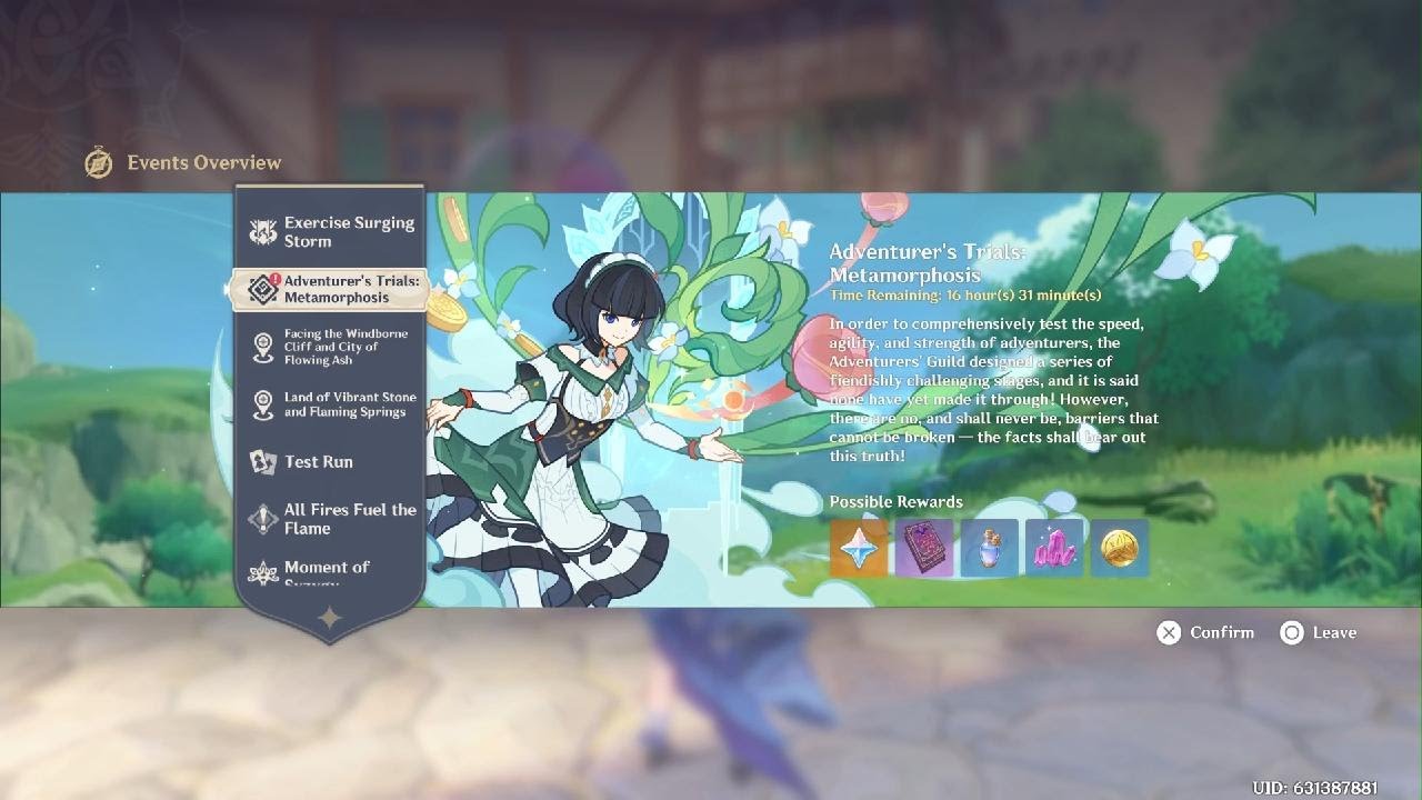 Metamorphosis Event Adventurer's Trials Metamorphosis Event FULL WALKTHROUGH - YouTube
