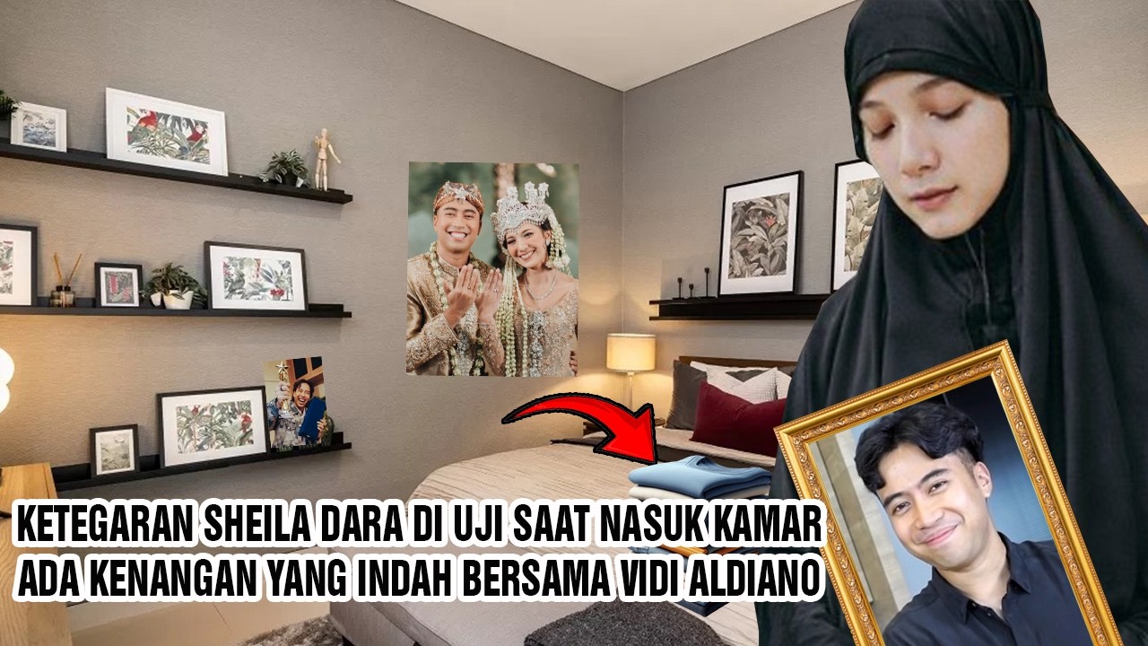 Ketegaran Sheila Dara Di Uji Saat Masuk Kamar Usai Pemakaman Vidi Aldiano Ada kenangan Ini