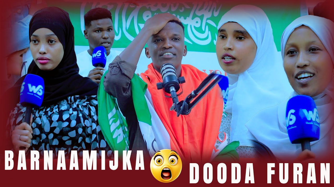 BARNAMIJKA DOODA FURAN AYAN KU CASUMAY SAXUNTA DUSHA BALSE WAXAN QARIYO MAHAYE WAX LASKU REBTAY 🙆‍♂️