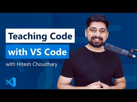 🔴 Teaching Code with VS Code