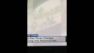 Florida Motorcyle Road Rage Robert Paul VANCE Plows over Rider Couple