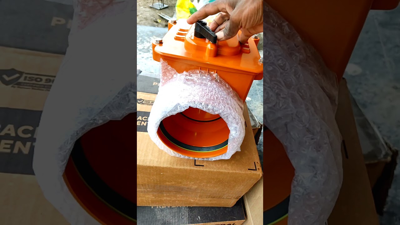 6" (160mm) back flow prevention valve (NRV Valve )💡 