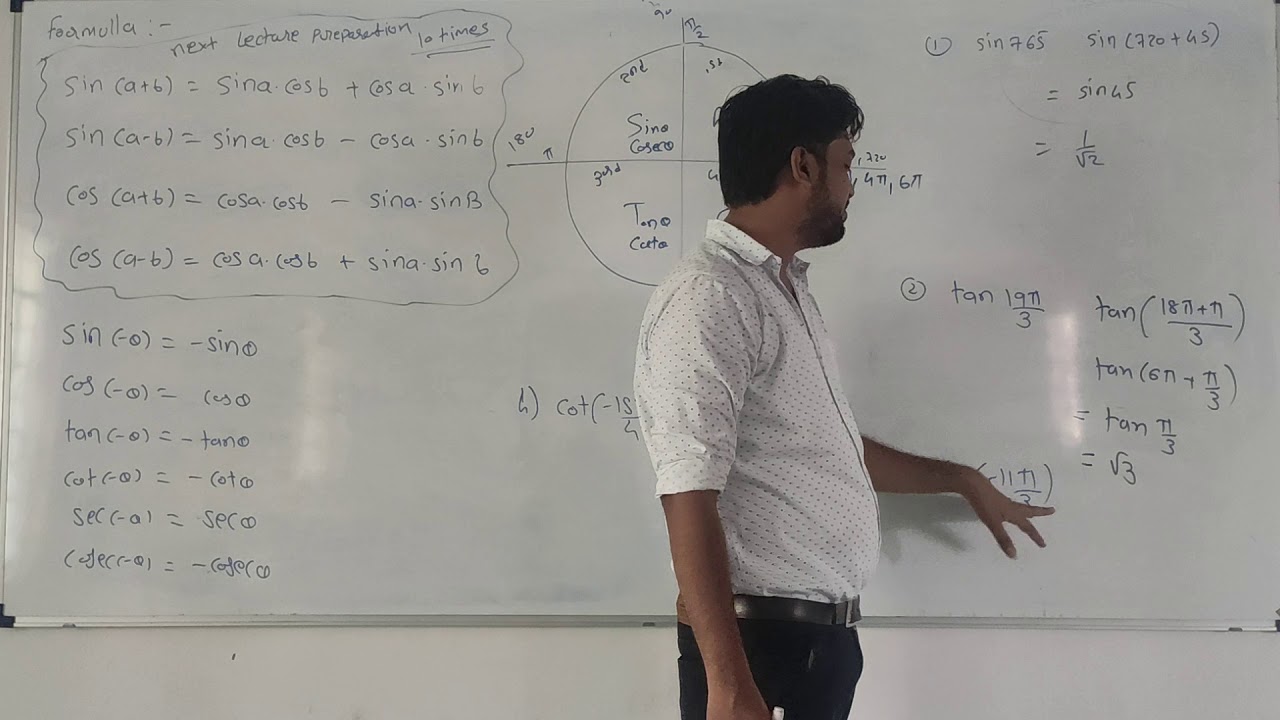 Basic trigonometry lecture 2 - YouTube
