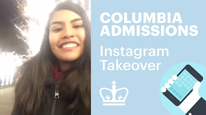 Columbia Admissions - Alejandra's Instagram Story