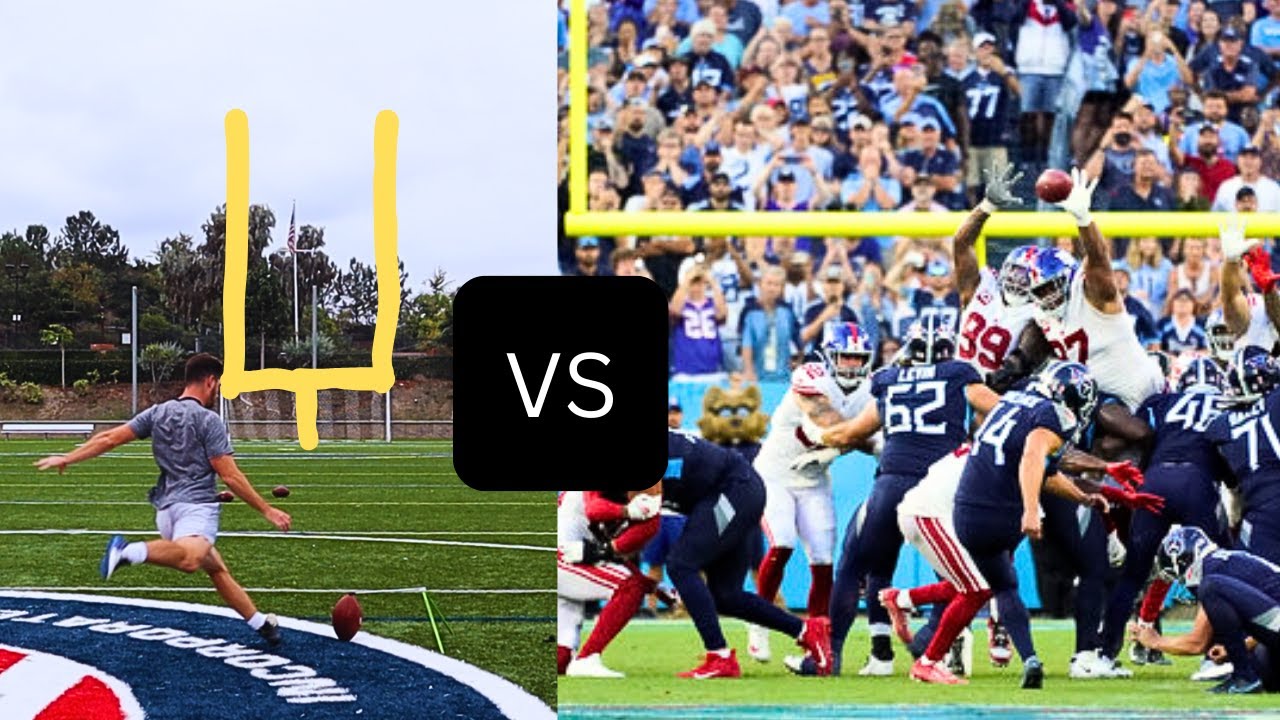 I Tried Making ALL Field Goals from NFL Week 1 Football Kicking