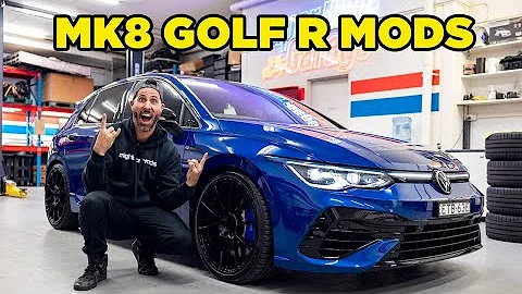 Modifying my BRAND NEW MK8 Golf R (in just 24 Hours)