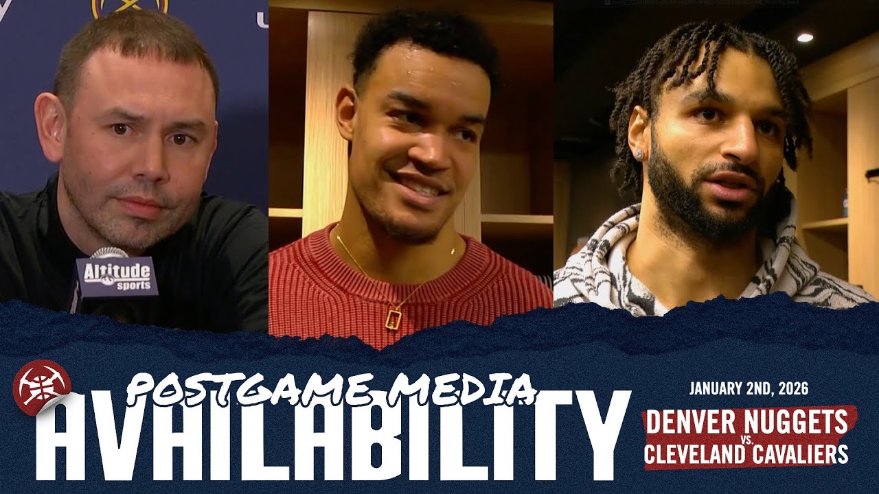Все послематчевые интервью Denver Nuggets против CLE🎙️