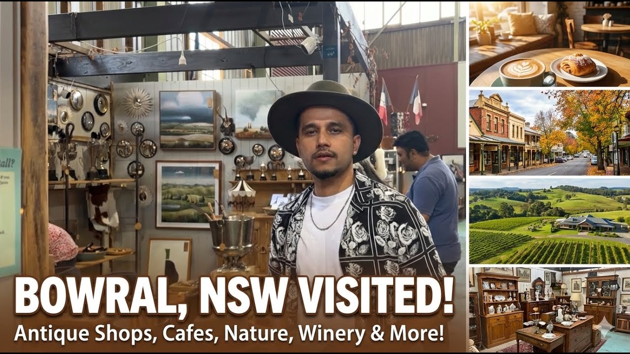 Australia's hidden gem in NSW | Bowral's Antique, Old-Town charm & Local Wines