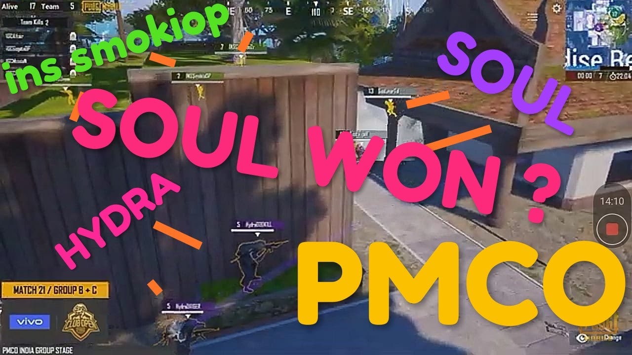 PMCO , SOUL WON ? HYDRA , INS, TEAM IND