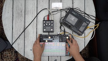 Side B | Two ambient songs with the Synthstrom Deluge, Marantz PMD430, and guitar