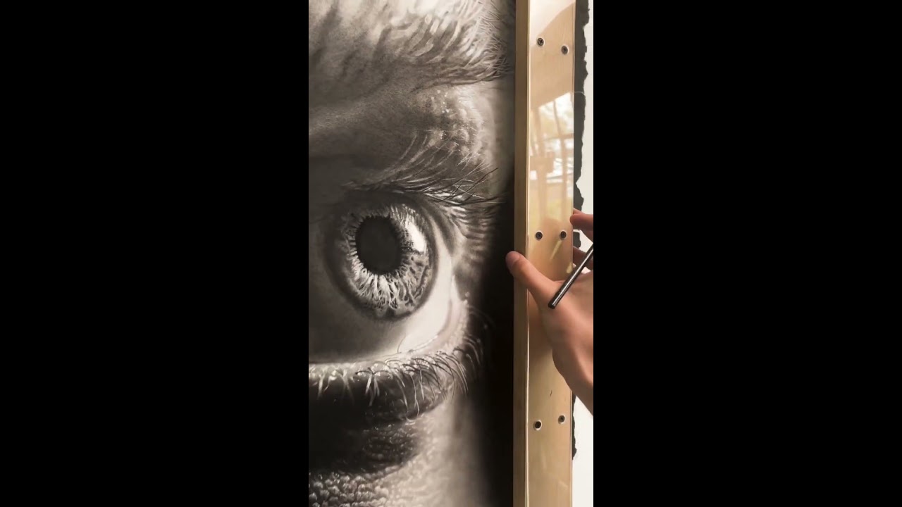 Just Finished My Latest Charcoal Drawing Pencilartist Hyperrealism Art