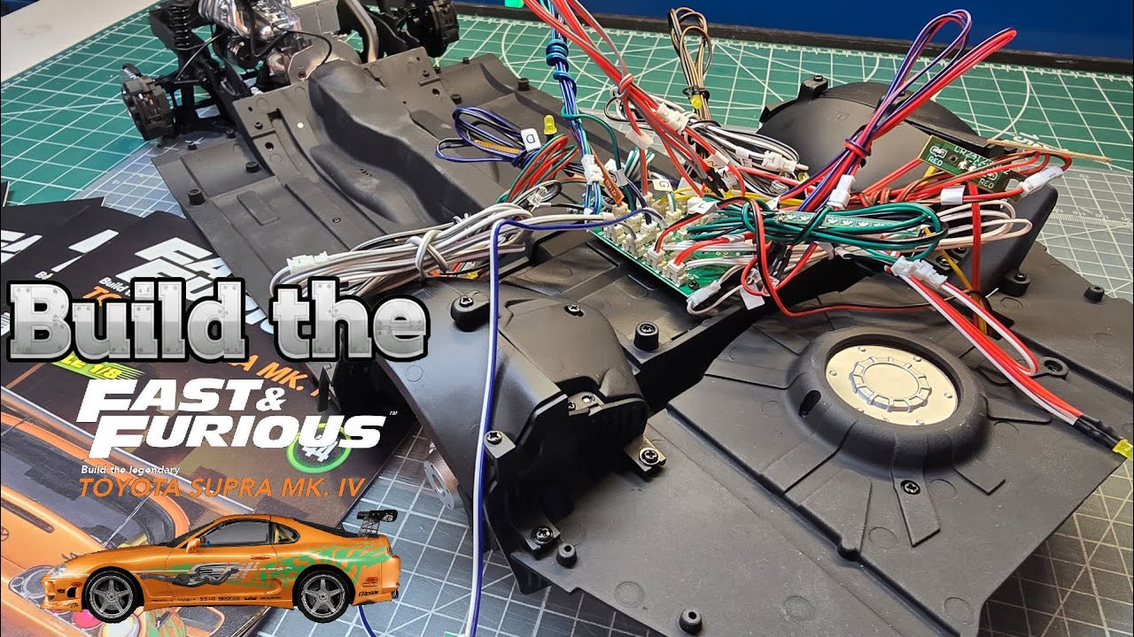 Соберите Toyota Supra из «Форсажа» — Пакет 9 — Этапы 39-44