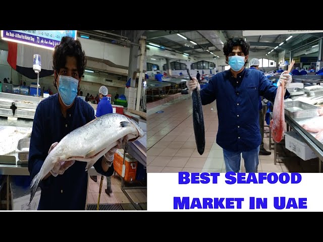 Best Seafood market | Fish Market in uae | 3 steps