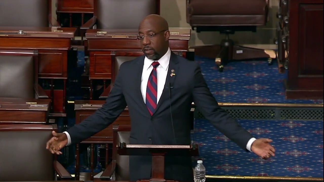 In Floor Speech, Sen. Reverend Warnock Commemorates One Year Anniversary of Atlanta Spa Shootings