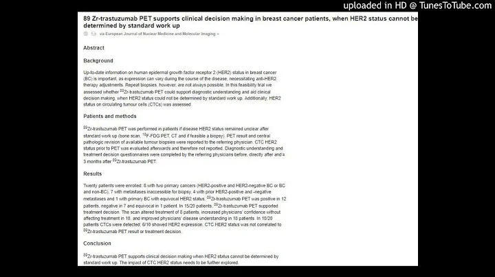 When HER2 status cannot be determined by standard work up