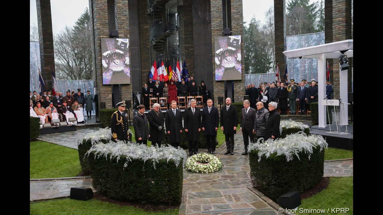 Bastogne | Uroczystości upamiętniające 75. rocznicę rozpoczęcia Bitwy o Ardeny