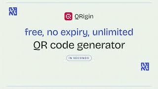 Free QR Code Generator – No Expiry, No Sign-up