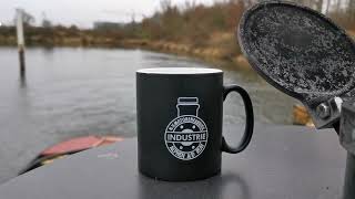 Uitlaat Geluid Van De Industrie 2Vd5 Van Motorsleepboot Odilo