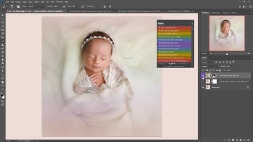 RAINBOW BABY: Add a burst of rainbow color to a baby image with LSP Actions