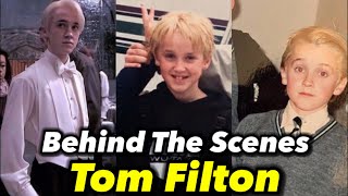 Tom Felton Behind The Scenes of Harry Potter (Draco Malfoy's funny moments)