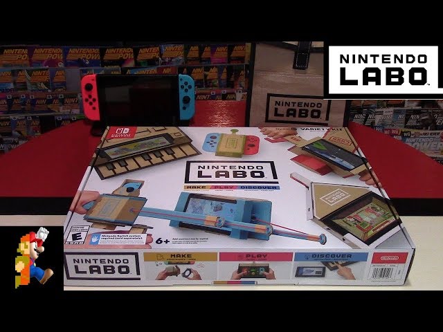 Nintendo Labo Toy Con 01 Variety Kit Unboxing + Thoughts