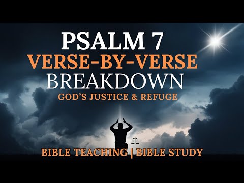 Psalm 7 Bible Teaching: Verse-by-Verse Explanation of God's Justice and Mercy
