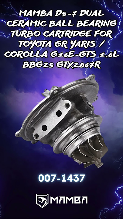 MAMBA D5-7 Ball Bearing CHRA Upgrade for GR Yaris – MAMBA Precision Inside #gryaris #ballbearing
