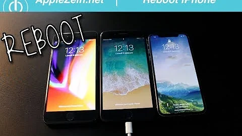 Come si fa a riavviare l'iPhone?