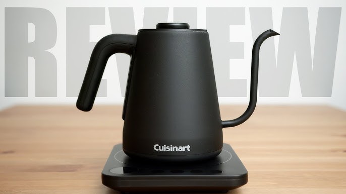 Saki Baristan Electric Gooseneck Kettle - Black