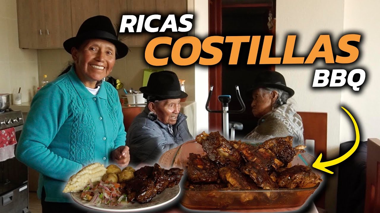 COSTILLAS SECAS A LA BBQ PARA MIS PAPITOS | Doña Empera