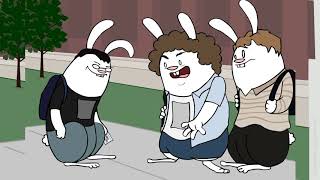 Superbad in 30 Seconds and Re-enacted by Bunnies