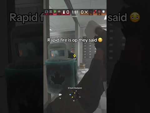 Way to fast for him #foryou #foryoupage #funnyshorts #rainbowsix #r6siege #rainbow6siege #rainbow6