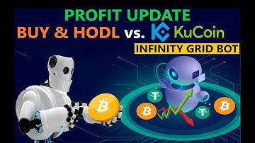 Profit Loss UPDATE - Buy HODL Bitcoin Investment vs KuCoin Infinity Crypto Trading GRID BOT Strategy