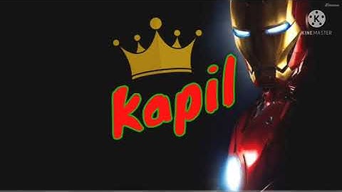 Kapil name attitude whatsapp status /ye sirf naam nahi brand hai/iron man name status