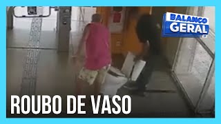 Idoso É Preso Por Roubo De Vaso Sanitário