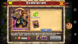 Castle Clash DE - Evolving Minotaur Chieftain