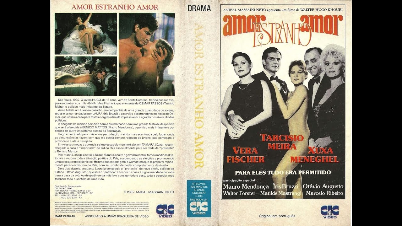 AMOR ESTRANHO AMOR TRAILER YouTube